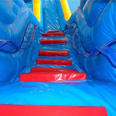 Giant Blow Up Water Slide / Children'S Inflatable Slides Easy Storage