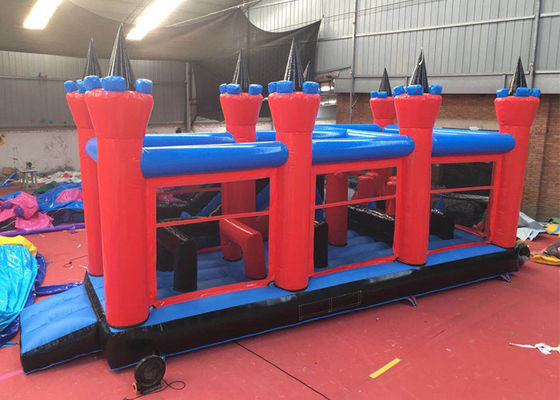 Fun Giant Inflatable Outdoor Games ，Bouncy Castle Obstacle Course